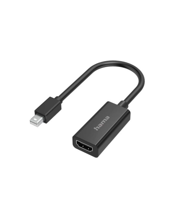 Hama DisplayPort to HDMI Adapter, 4096 x 2160 Maximum Resolution