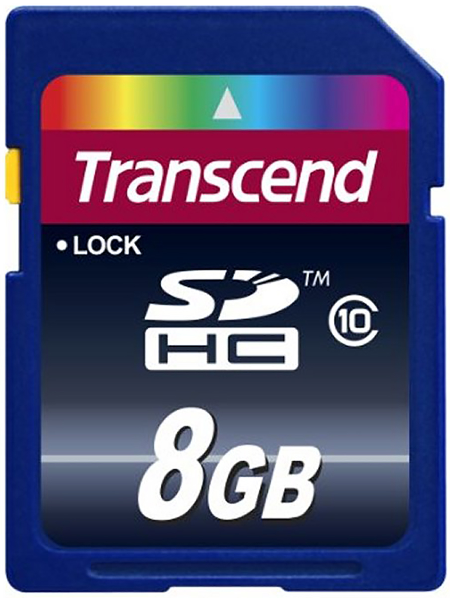 Transcend 8 GB Industrial SDHC SD Card, Class 10