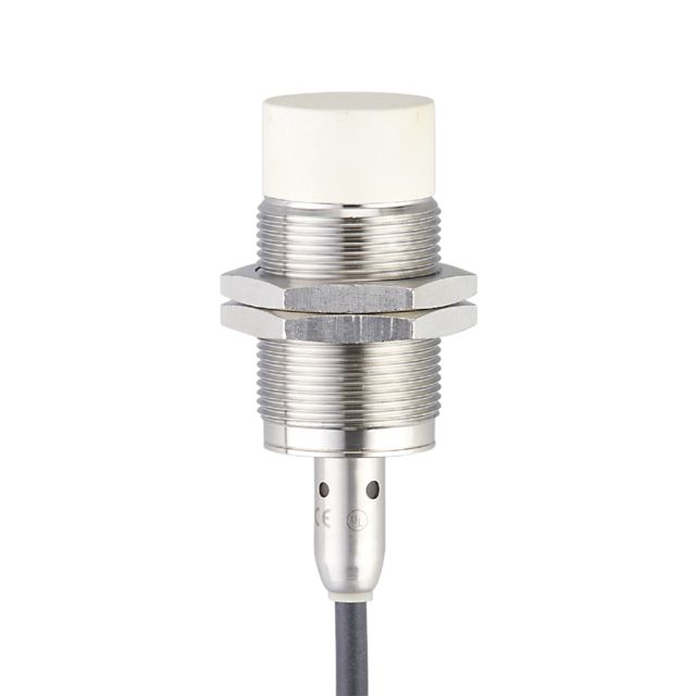 ifm electronic Inductive Threaded Barrel Proximity Sensor, M30, 22 mm Detection, PNP/NPN NO, 10 → 36 V dc