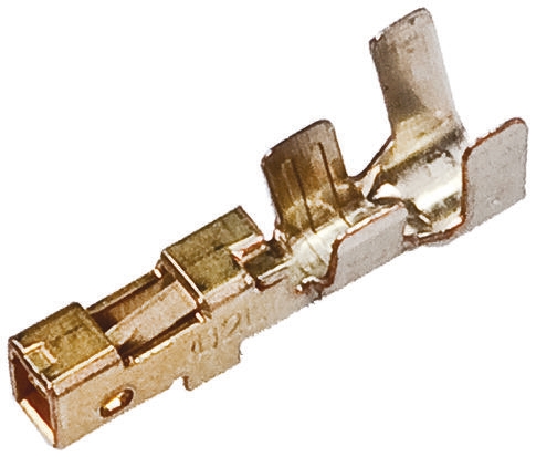 TE Connectivity Dynamic 1000 Series Female Crimp Terminal, 28AWG Min, 22AWG Max