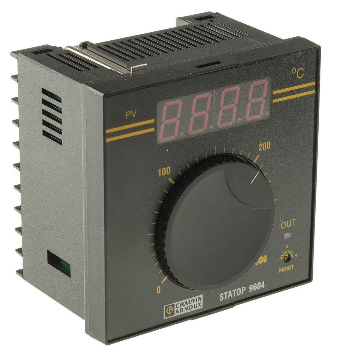Pyro Controle STATOP Panel Mount On/Off Temperature Controller, 96 x 96mm 1 Input, 1 Output Relay, 90 → 260 V ac
