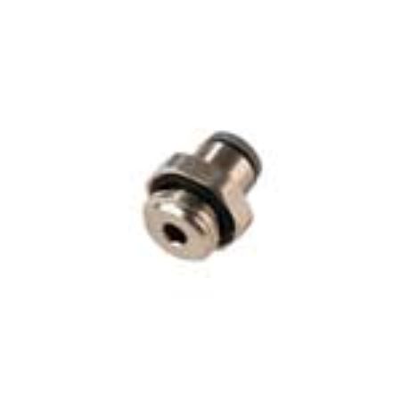 Legris LF6900 LIQUIfit Series Push-in Fitting, G 3/8 Male to Push In 10 mm, Threaded-to-Tube Connection Style