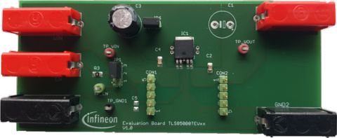 Infineon TLS850B0TE33 BOARD LDO Voltage Regulator for TLS850B Linear Voltage Regulator for TLS850B Family,