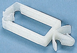 HellermannTyton Natural Nylon Cable clip, 10.5mm Max. Bundle