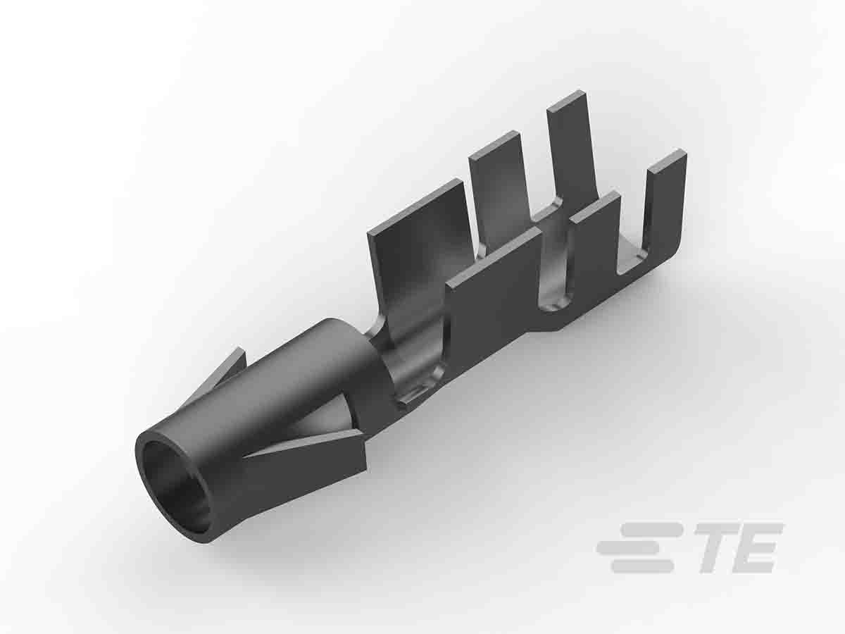TE Connectivity 0.140 Mate-N-LOK Series Female Crimp Terminal, 14AWG Min, 10AWG Max
