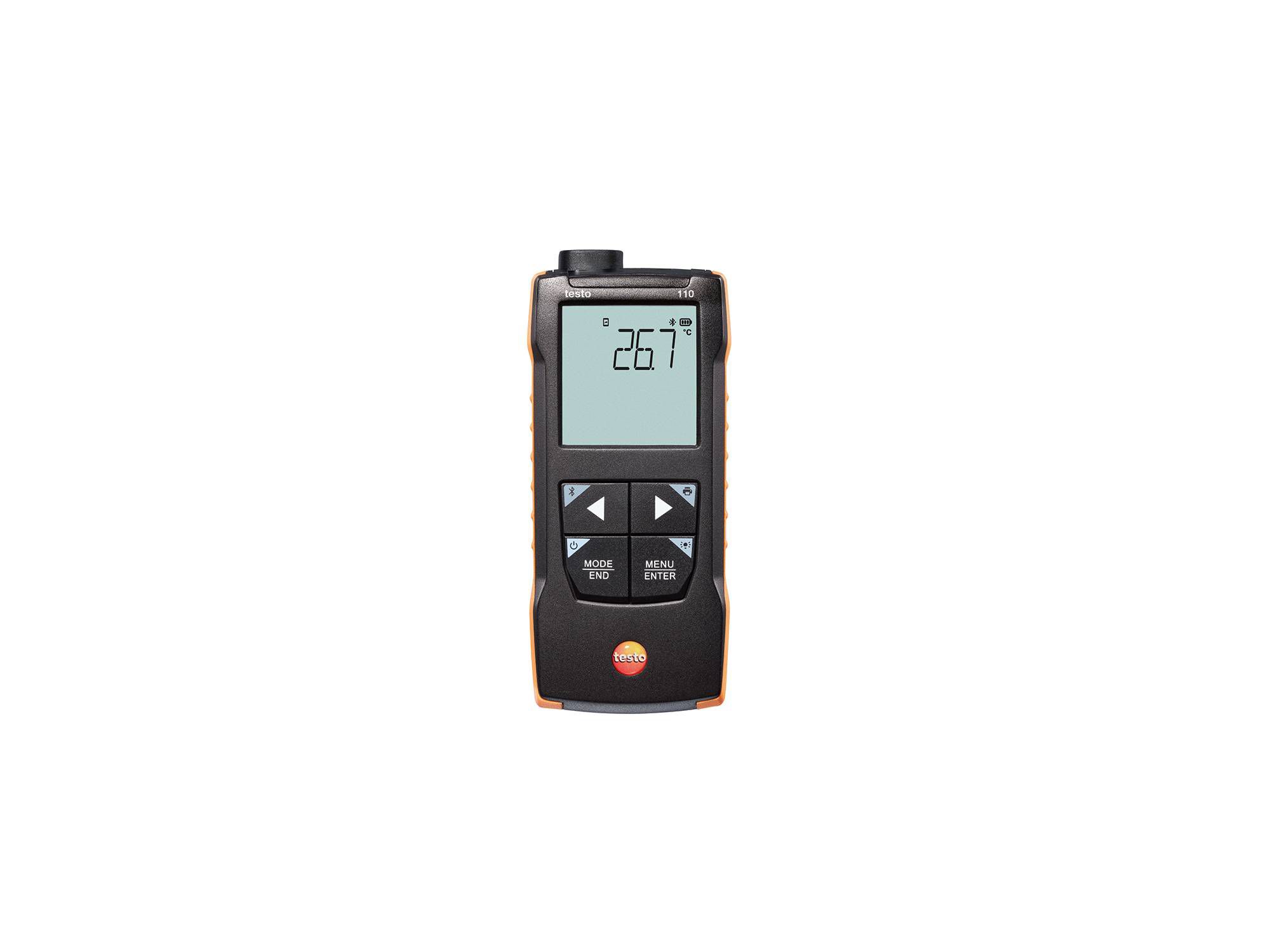 Testo 110 Probe Digital Thermometer for Food Industry Use, NTC, PT100 Probe, +800°C Max