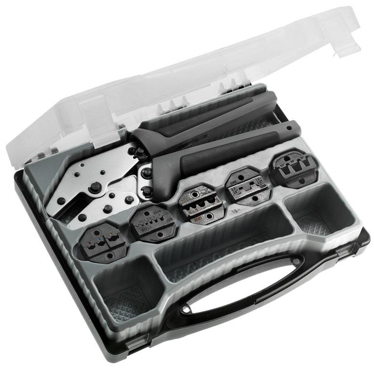 MECATRACTION Hand Operated Mechanical Crimping Tools Hand Crimp Tool for Open Barrel Terminals
