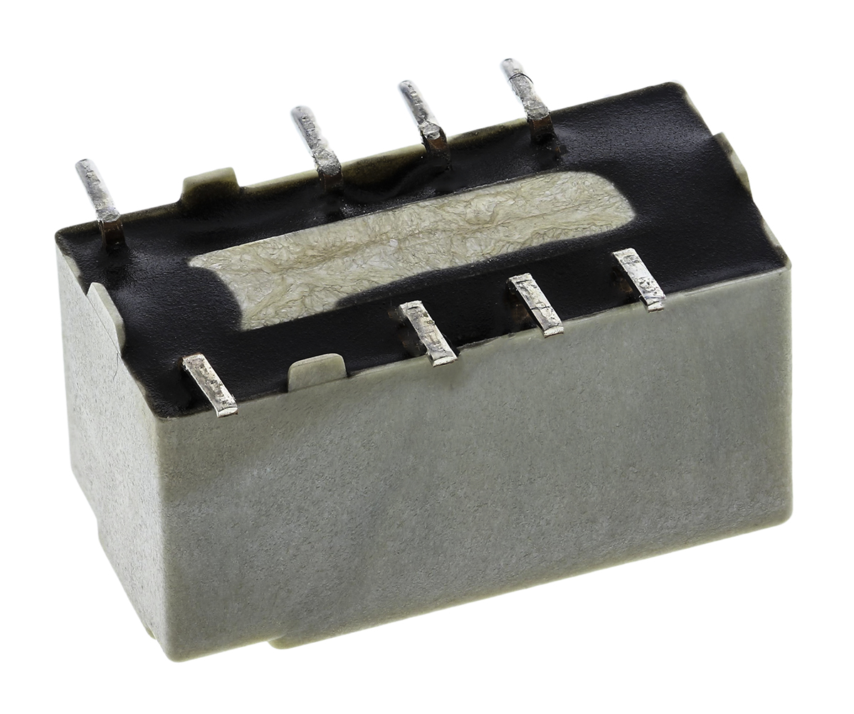 Panasonic Surface Mount Signal Relay, 5V dc Coil, 2A Switching Current, DPDT