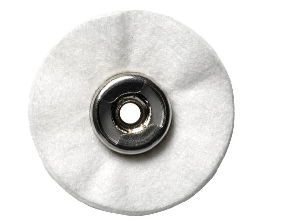 Bosch 423S Dremel Metal Polishing Wheel, 25mm Diameter