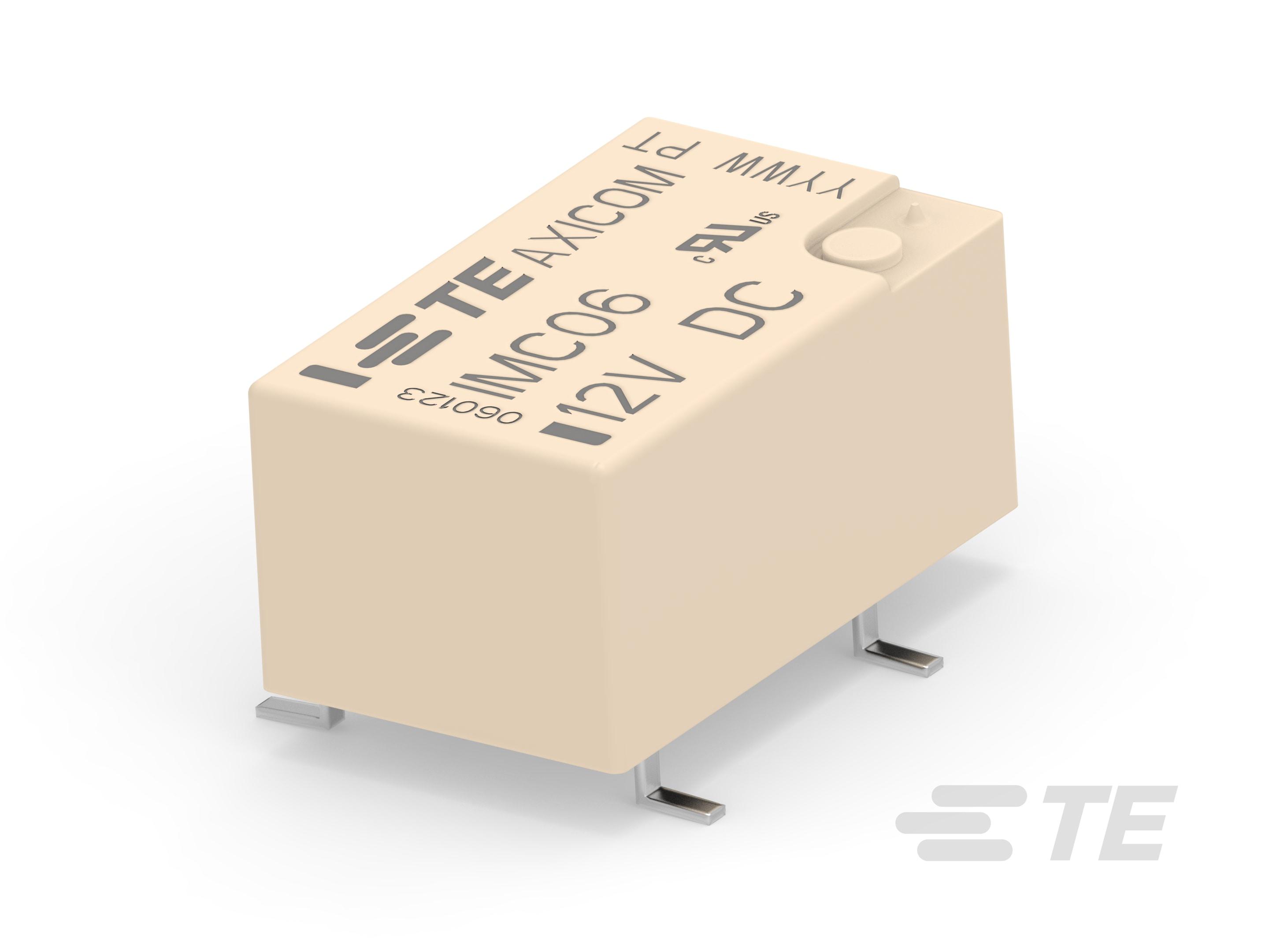 TE Connectivity Surface Mount Signal Relay, 12V dc Coil, SPDT