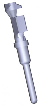 TE Connectivity AMPSEAL 16 Series Male Crimp Terminal, 20AWG Min, 18AWG Max