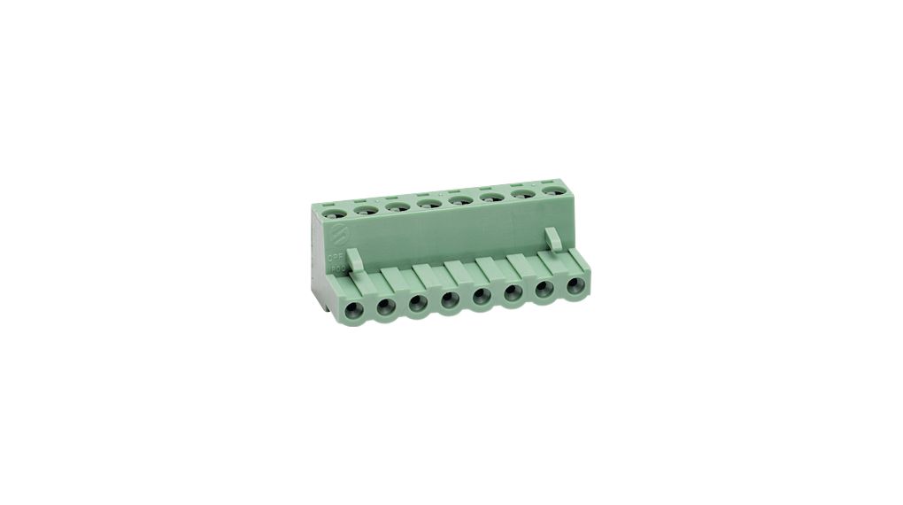 Wurth Elektronik, 5.08mm Pitch, CPF, 8 Way, , Pluggable Terminal Block, Header, Cable Mount, Screw Termination,