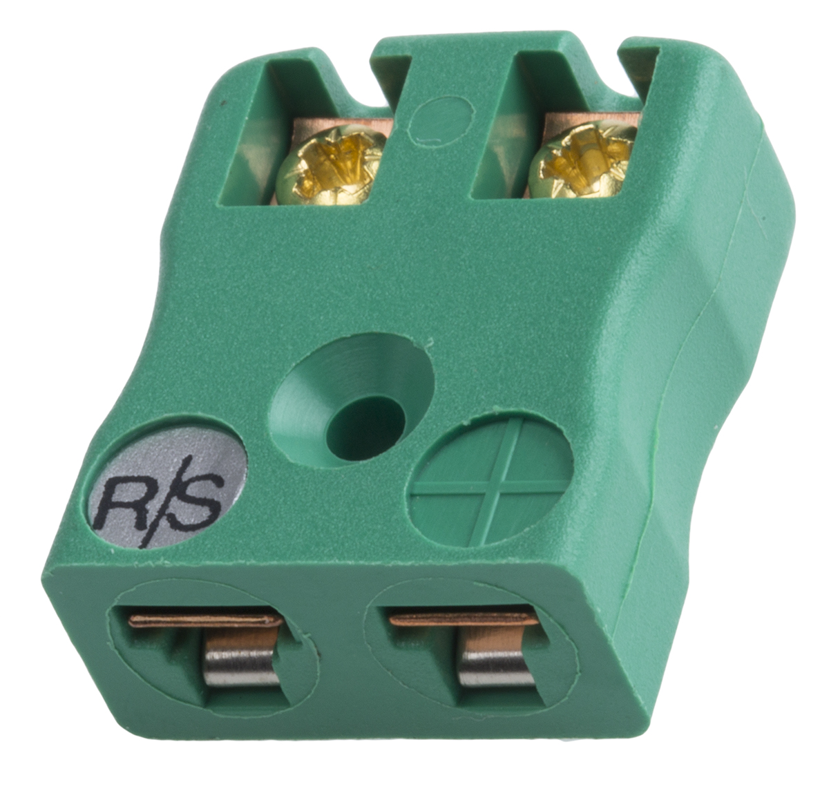 RS PRO Miniature Miniature PCB Socket Connector for Use with Type R/S Thermocouple, 4mm Probe, ANSI, RoHS Compliant
