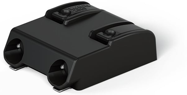 WAGO 2060 Series PCB Terminal Block, 2-Contact, 8mm Pitch, Push-In, 1-Row, Cage Clamp Termination