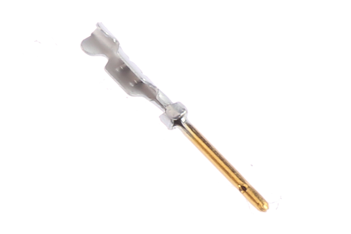 HARTING, D-Sub High Density Series, Male Crimp D-sub Connector Contact, Gold Crimp, 26 → 24 AWG