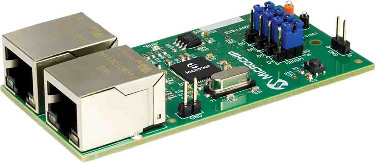 Microchip EtherCAT SPI EVB-LAN9252-SPI Interface Board for RJ45 / 8P8C connectors EVB-LAN9252-SPI