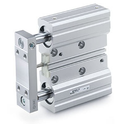 SMC Pneumatic Guided Cylinder - JMGPM12-50, 12mm Bore, 50mm Stroke, JMGP Series, Double Acting