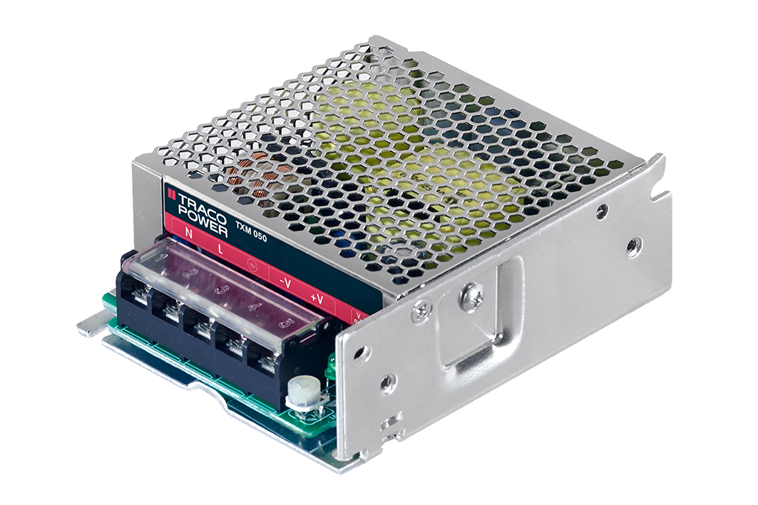 TRACOPOWER Switching Power Supply, TXM 050-148, 48V dc, 1.1A, 50W, 1 Output, 90 → 264V ac Input Voltage