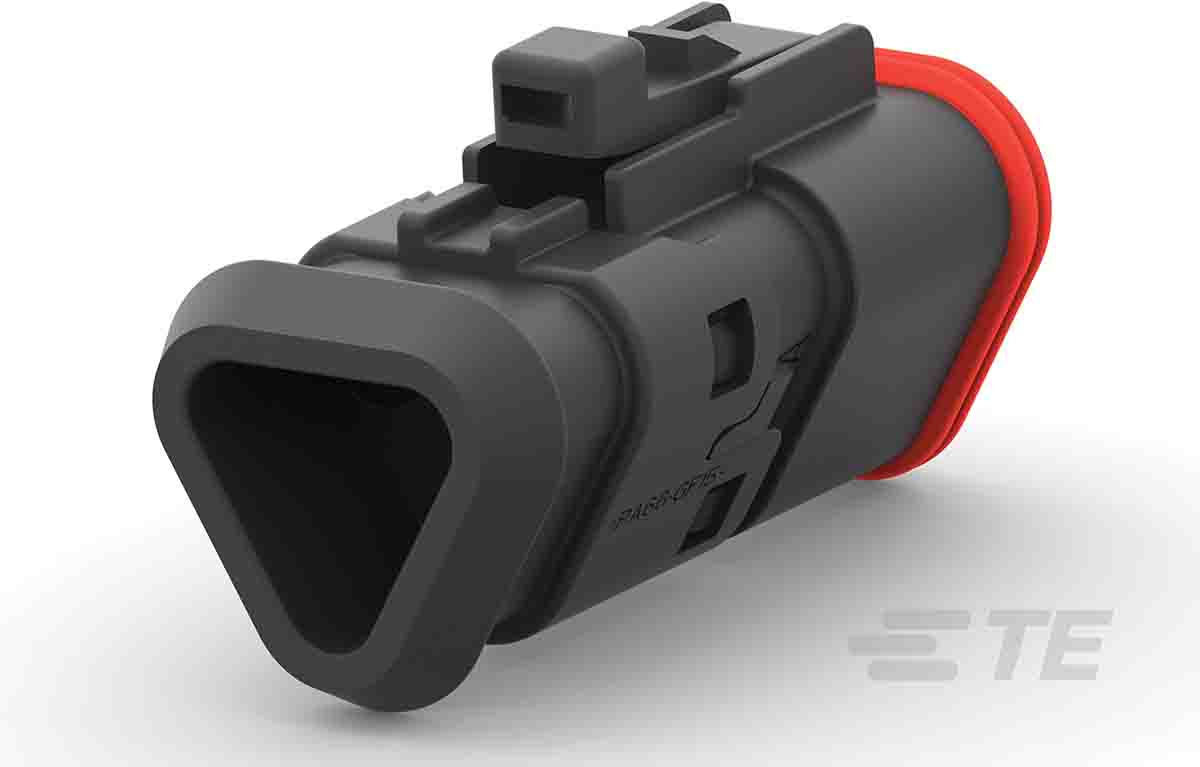 Deutsch, DEUTSCH DT Automotive Connector Plug Black 3 Way DT06-3S-TE82 / 2-2303816-4
