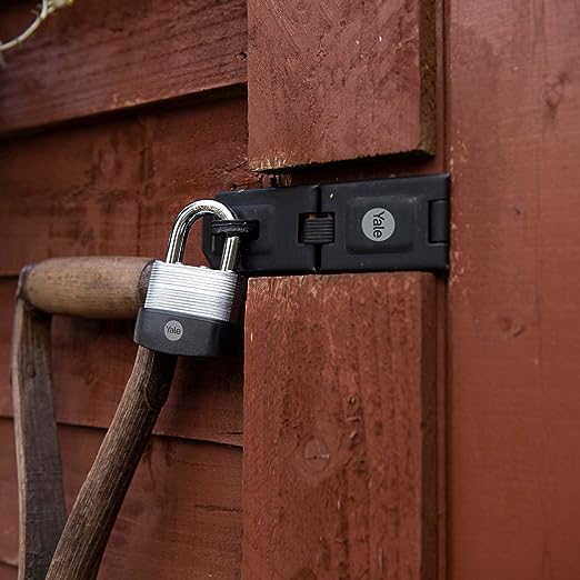 Yale Padlock Weatherproof Padlock, 9mm Shackle, 56mm Body
