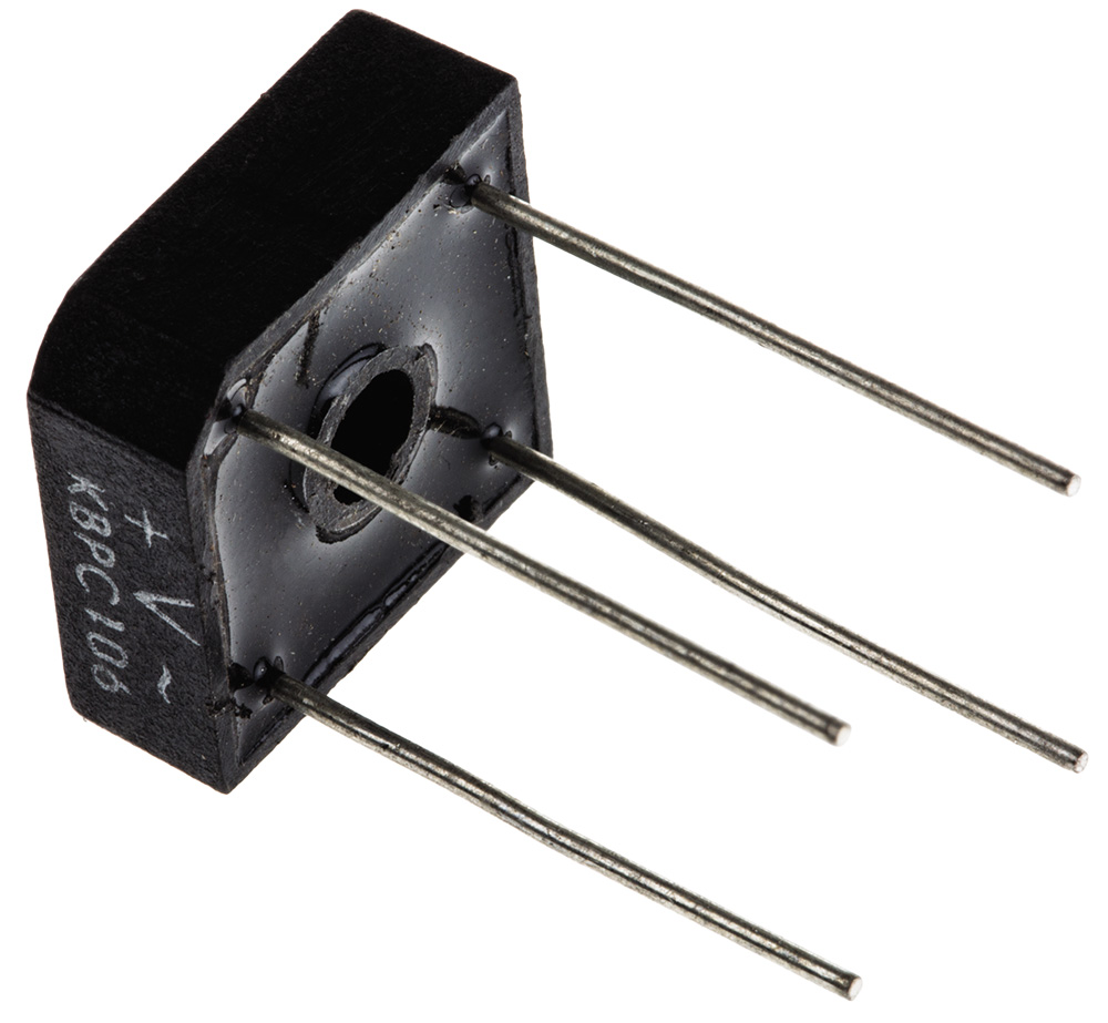 Vishay Bridge Rectifier, 3A, 600V, 4-Pin