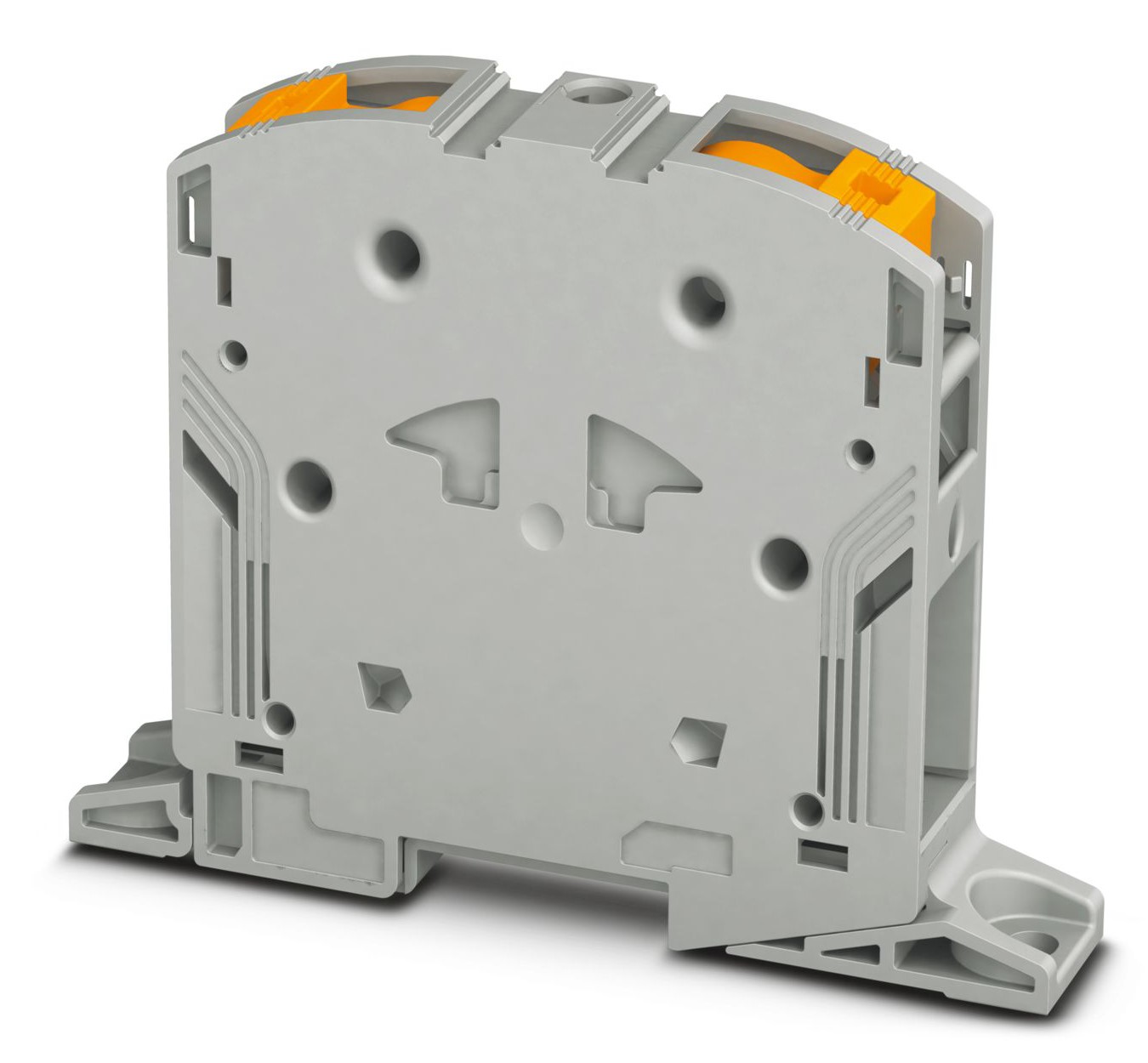 Phoenix Contact 1091232 PTPOWER 50 P-F Series Grey, 50mm², 1-Level, PowerTurn Termination