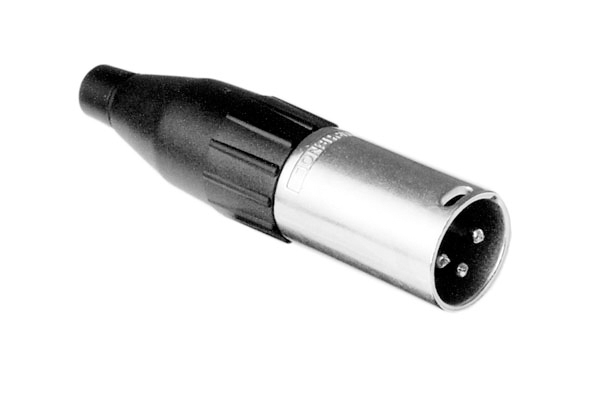 Amphenol Industrial Cable Mount XLR Connector, Male, IP40, 133 V, 3 Way, Gold Plating