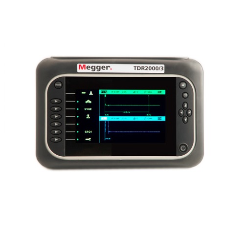 Megger TDR2000/3 Time Domain Reflectometers, 20000m, USB Interface