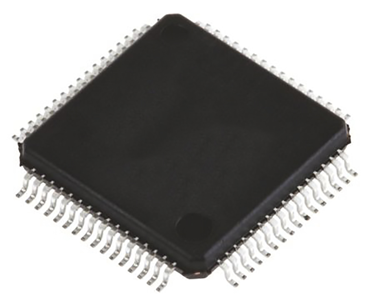 STMicroelectronics STM32F412RGT6, 16 bit ARM Cortex M4, STM32F412 Microcontroller, 26 MHz, 1MB FLASH, 64-Pin LQFP