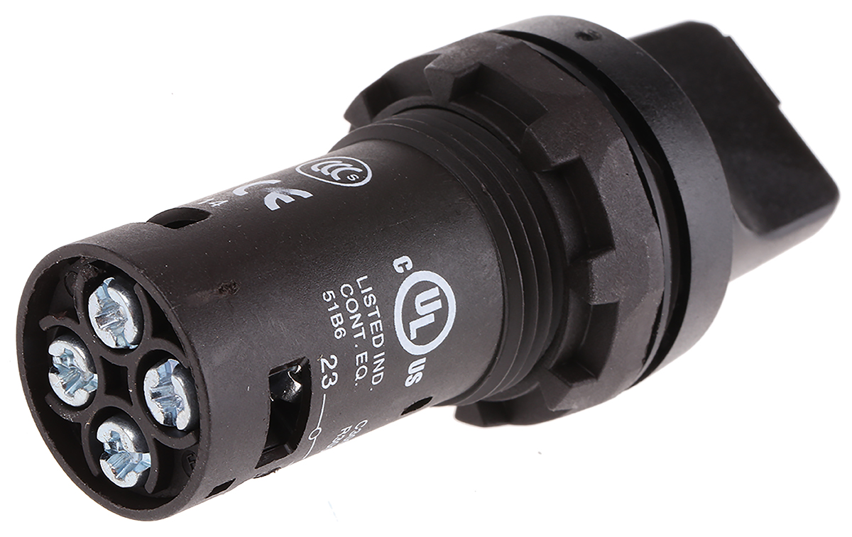 ABB Short Handle Selector Switch - (2NO) 3 Positions