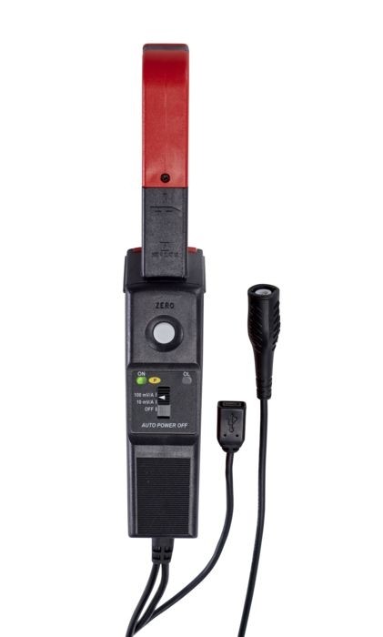 Chauvin Arnoux E27 Current Clamp, 100A DC Max, AC/DC Adapter, 100A ac AC Max - UKAS Calibrated