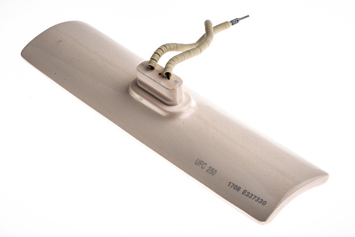 RS PRO Ceramic Heating Element, 245mm, 250 W, 230 V ac