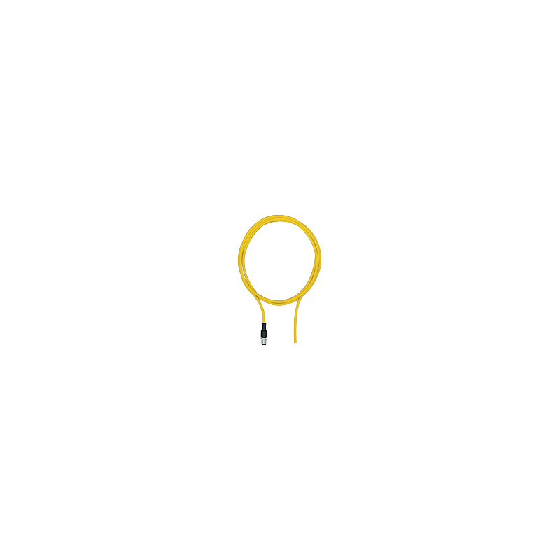 Pilz Male 5 way M12 to Open Line End Cable, 5 m