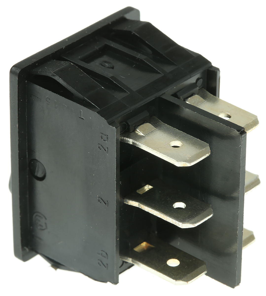 Marquardt DPDT, On-On Rocker Switch Panel Mount