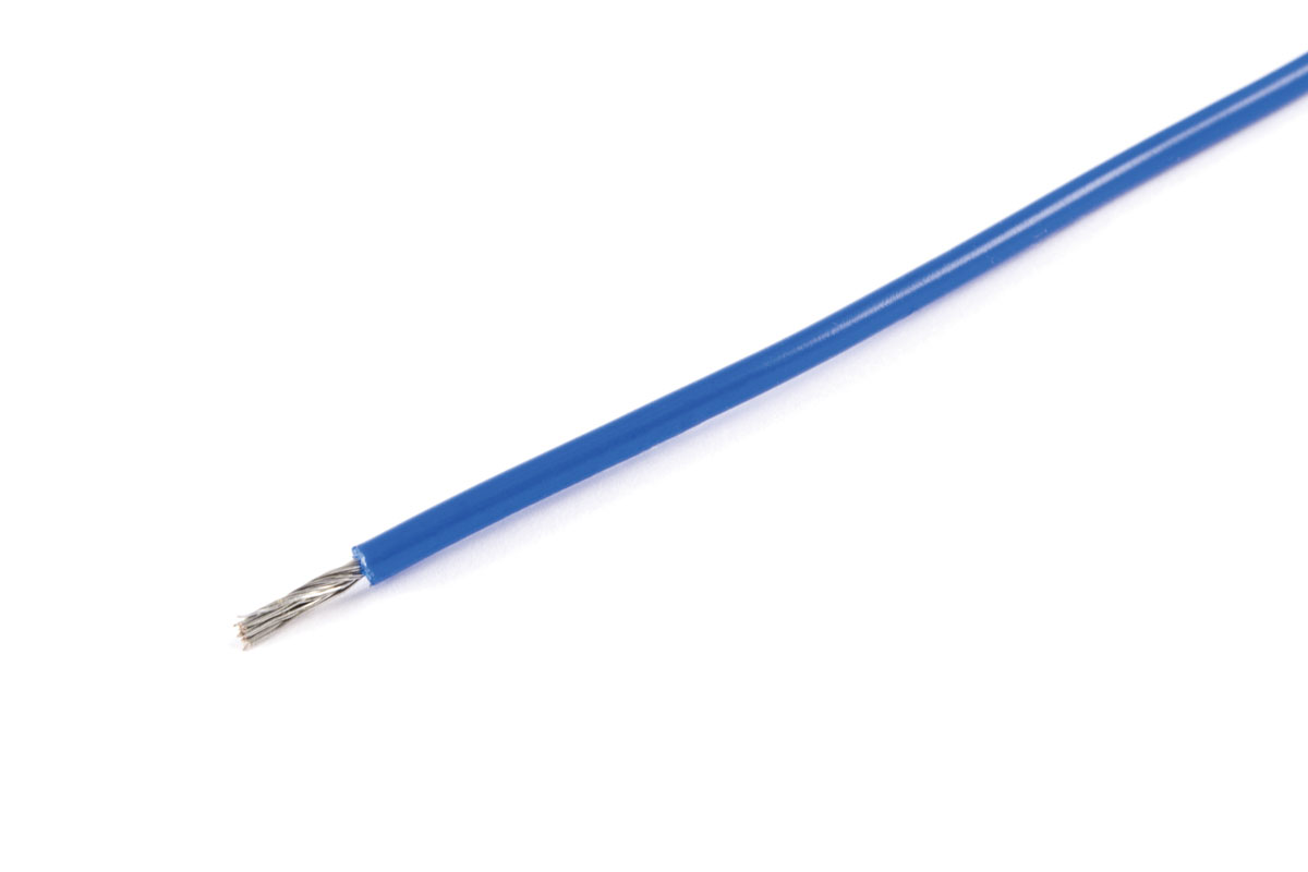 AXINDUS KY Series Blue 1.34 mm² Hook Up Wire, 16 AWG, 19 x 0.3 mm, 100m, PVC Insulation, KY3008B