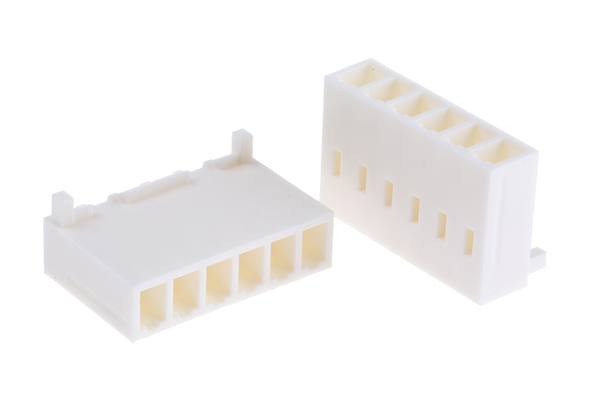 Molex, KK 396 Female Connector Housing, 3.96mm Pitch, 6 Way, 1 Row