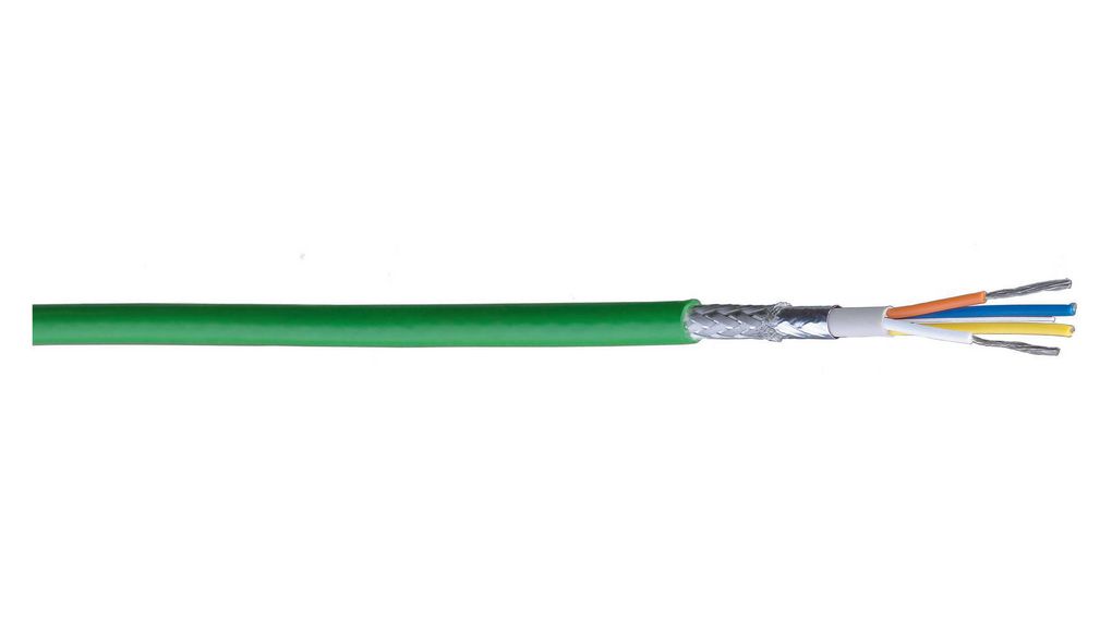 Belden Control Cable, 0.32 mm², 100m, Green Low Smoke Zero Halogen (LSZH) Sheath, 22 AWG