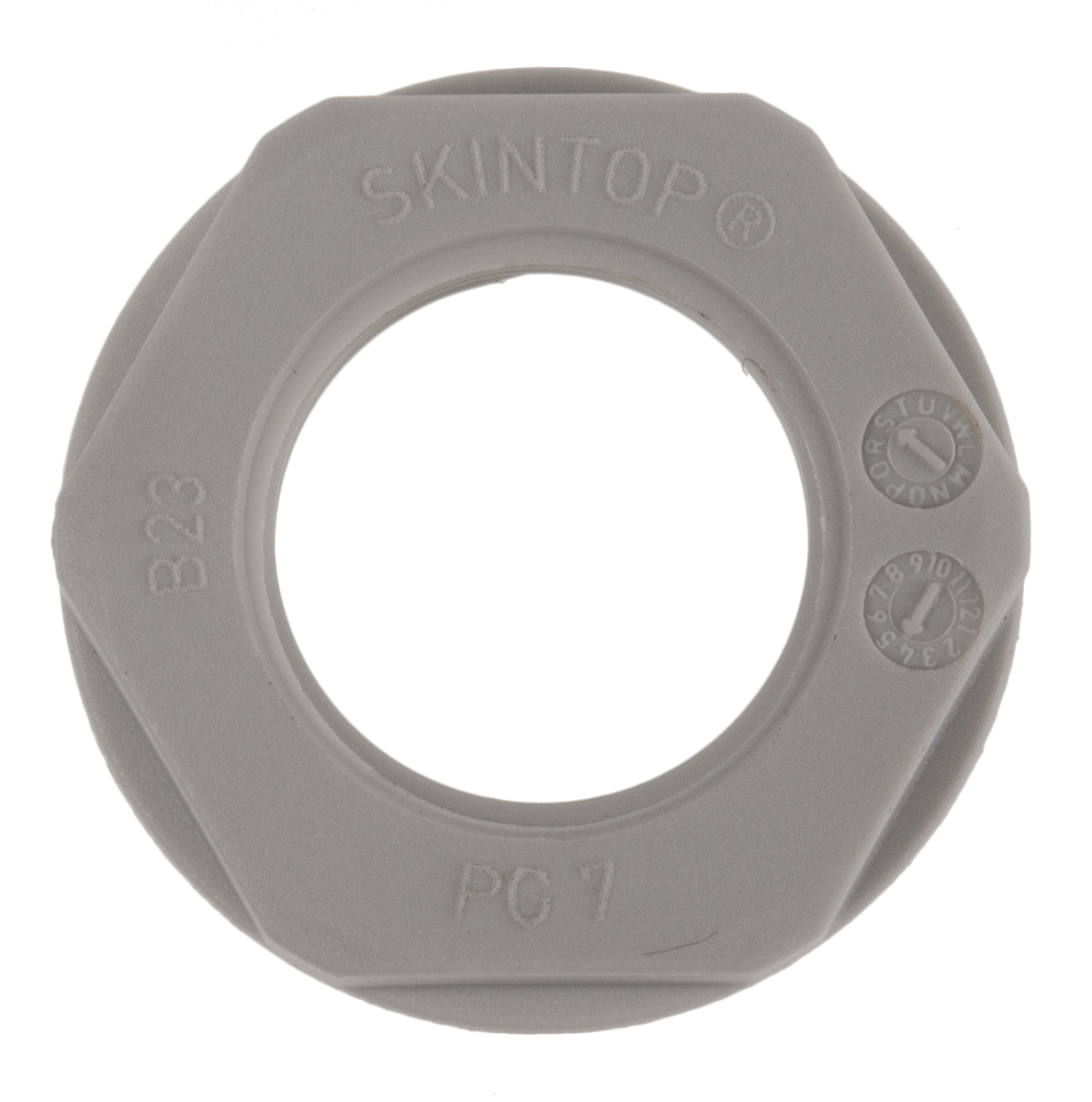 Lapp Grey Polyamide Cable Gland Locknut, PG7 Thread