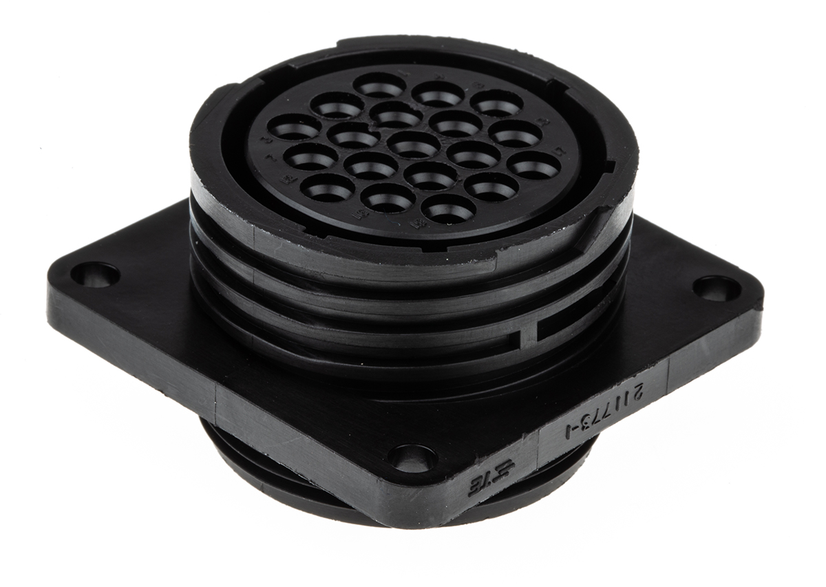 TE Connectivity Circular Connector, 19 Contacts, Panel, Standard Connector, Socket, Female, CPC Series