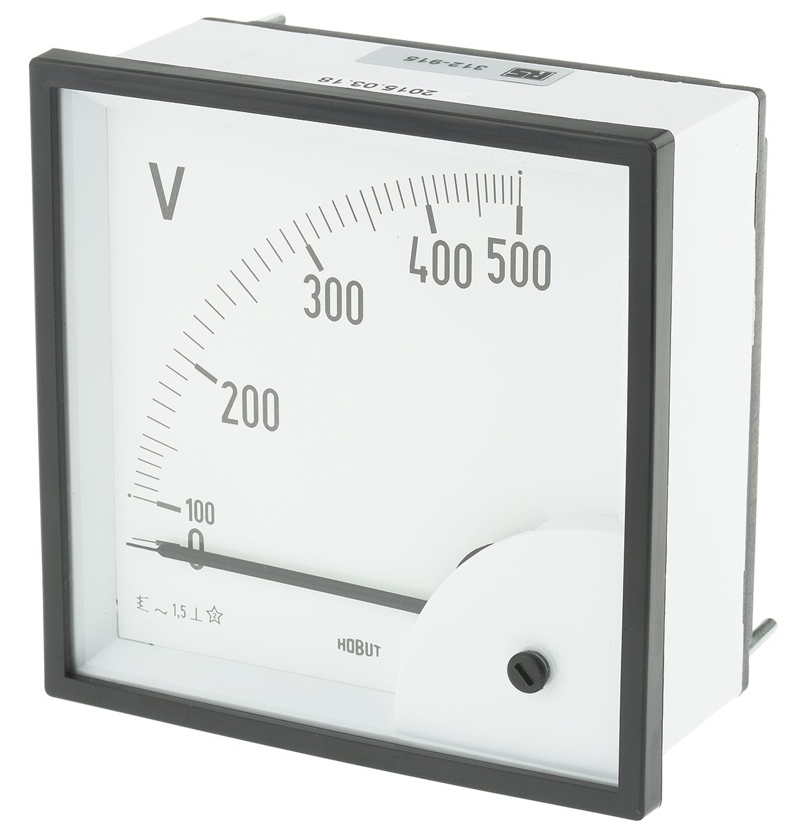 HOBUT Analogue Voltmeter AC, 92 x 92 mm
