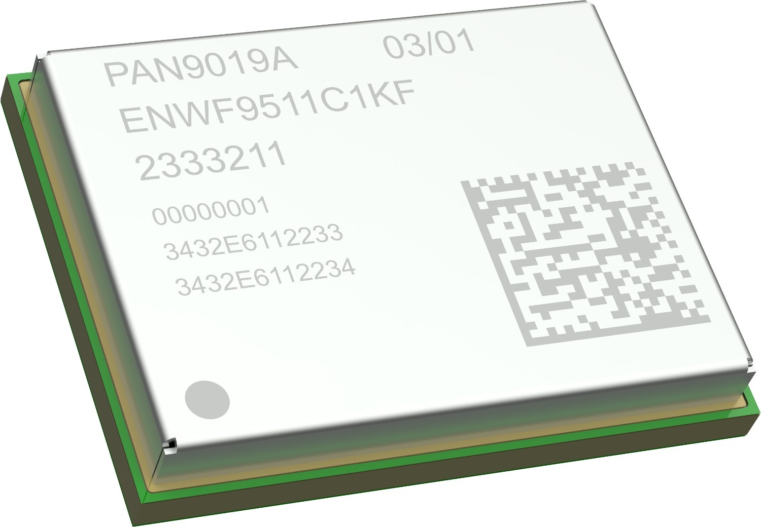 Panasonic ENWF9511C1KF 1.8 → 3.3V WiFi Module, IEEE802.11ac/a/b/g/n SDIO