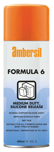 Ambersil 400 ml Silicone Mould Release Agent Plastic, Rubber 200°C