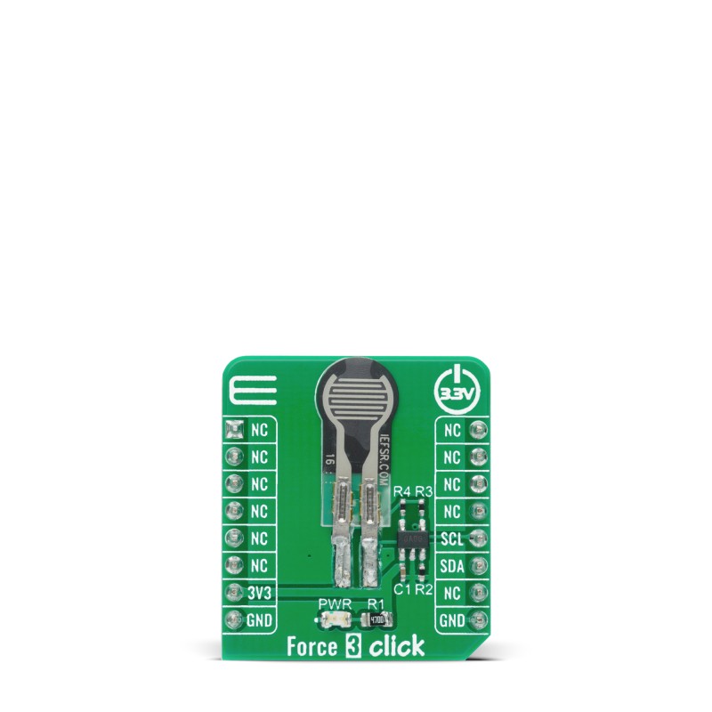 MikroElektronika Force 3 Click for MCP3221 MCP3221