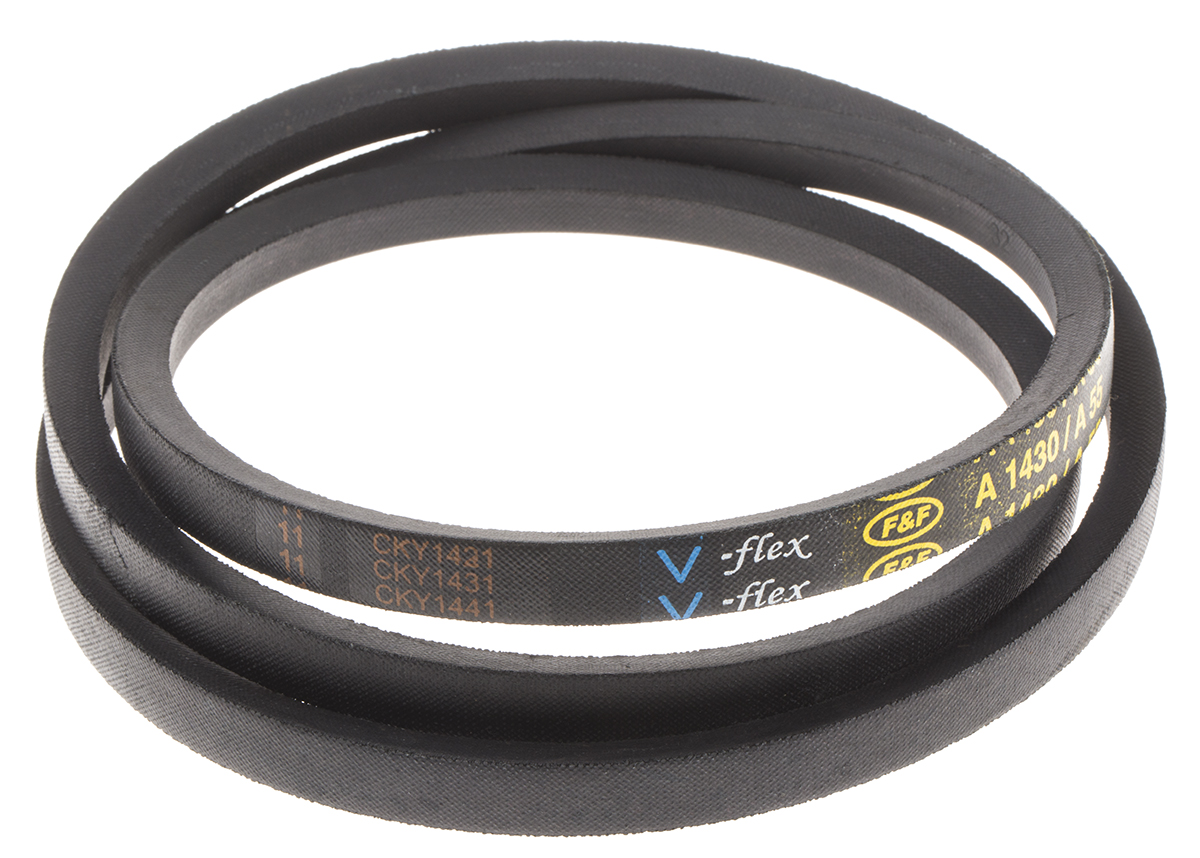 RS PRO Drive Belt, belt section A, 1400mm Length