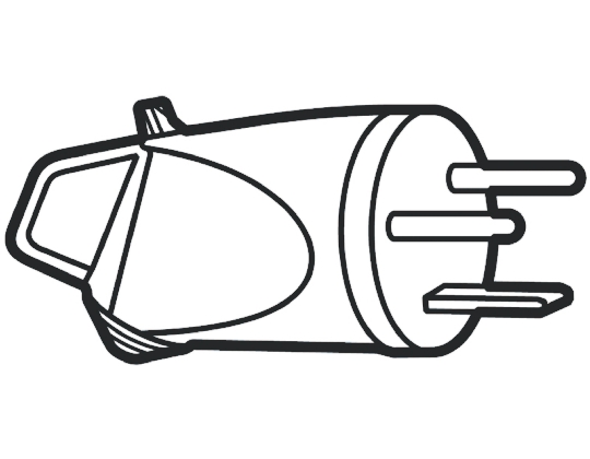Legrand French Mains Connector, 20A Grey, Cable Mount Polymer, 400 V
