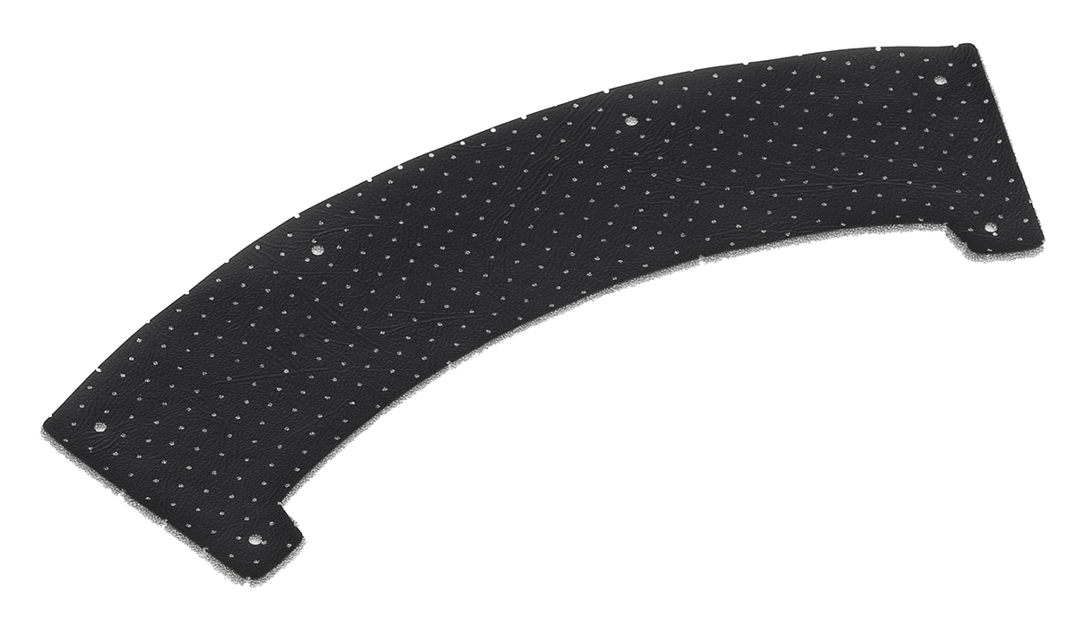3M Plastic Black Hard Hat Sweatband, G500 Headgear