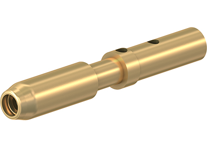 Staubli Female 2 A, 3 A, 5 A Crimp Contact Maximum Wire Size 0.25 mm², 0.5 mm², 0.75 mm² for use with CT-E1-15,