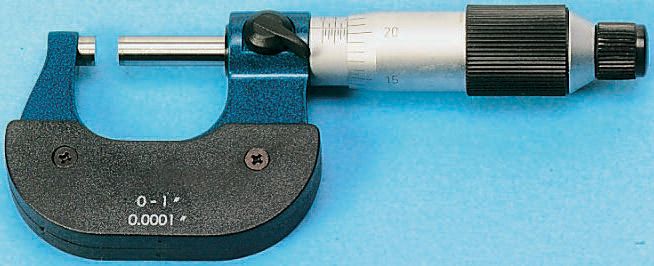 RS PRO External Micrometer, Range 0 mm →25 mm, With UKAS Calibration