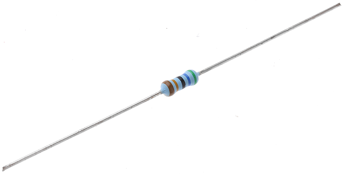 Vishay 100kΩ Metal Glaze Resistor 0.5W ±5% VR37000001003JA100