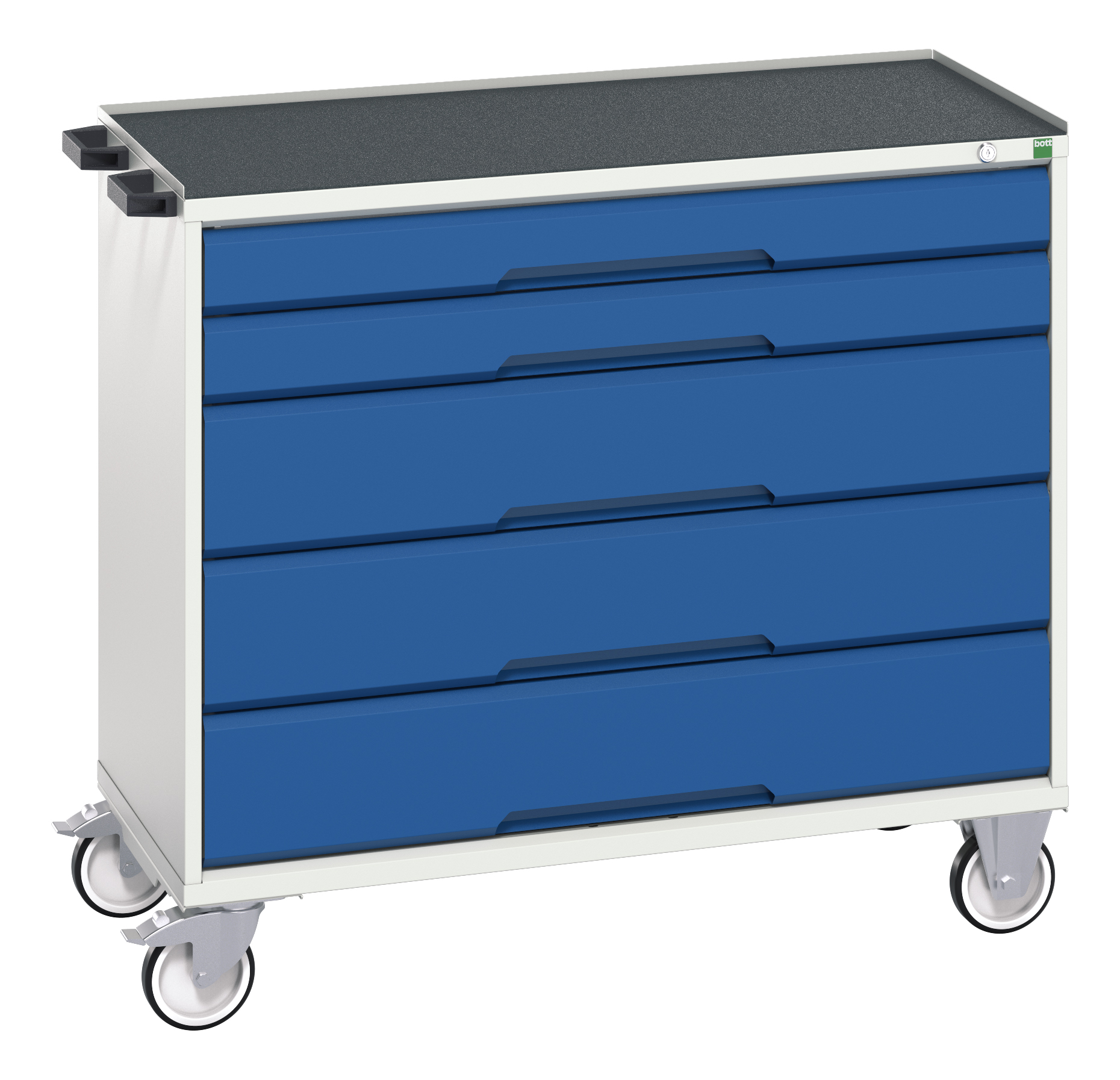 Bott 5 Drawer Steel Wheeled Tool Cabinet